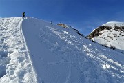 Invernale sui Monti Campione (2171 m) e Campioncino (2100 m) dai Campelli di Schilpario il 9 marzo 201  - FOTOGALLERY